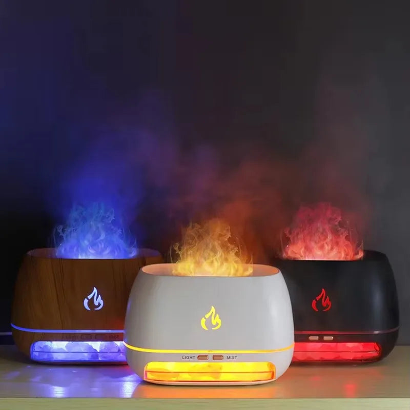 Rechargeable Himalayan Salt Diffuser with Colour-Changing Light and Wireless Use