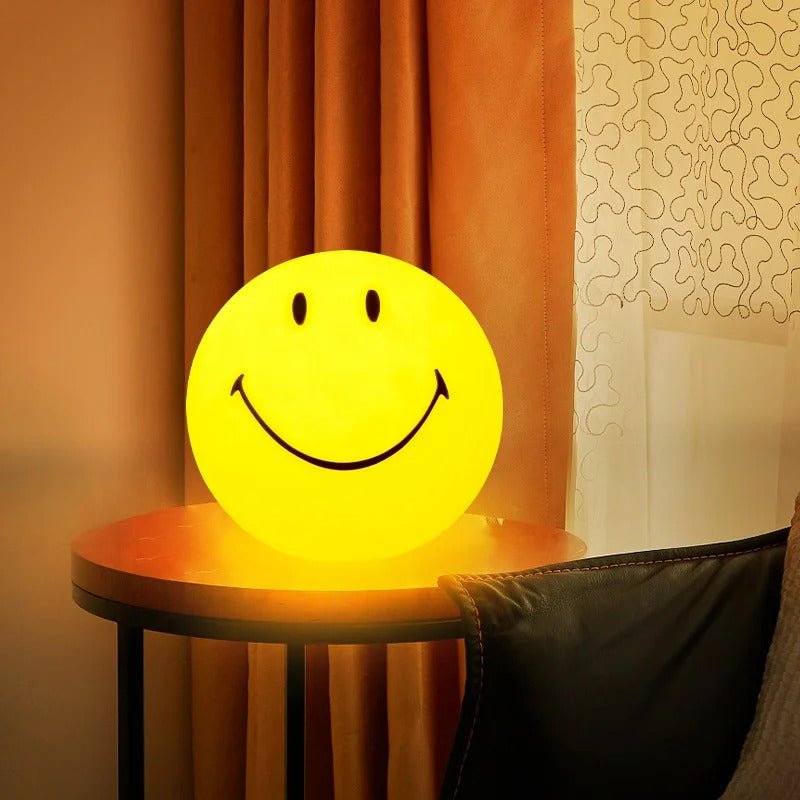 Rechargeable LED Night Light Round Touch Control Bedside Lamp with Remote Control
