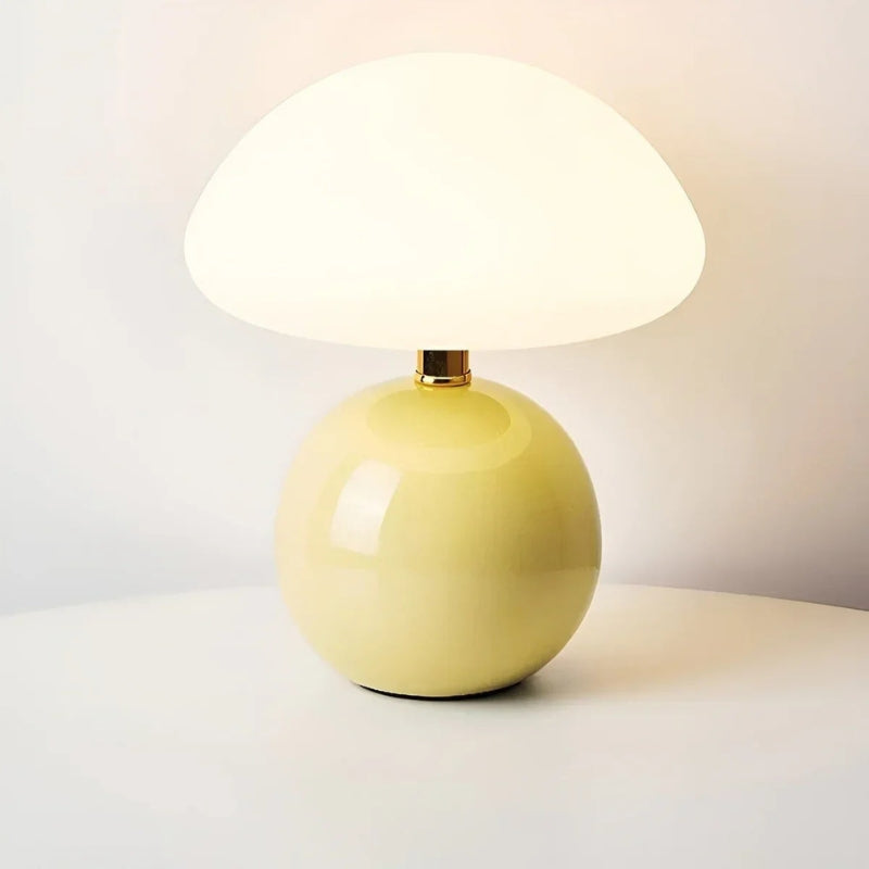 Rechargeable Mushroom Table Lamp LED Ambient Night Light Bedside Desk Lamp