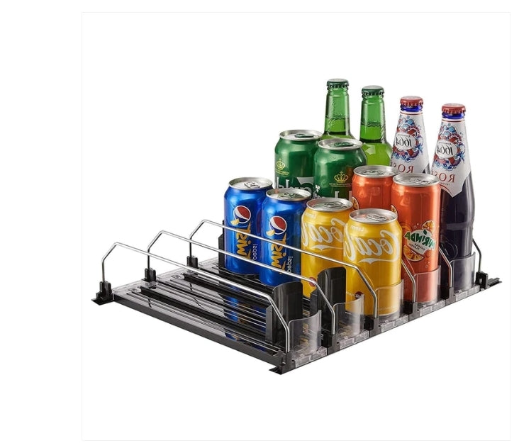 Refrigerator Storage Organizer Space Saving Clear Container