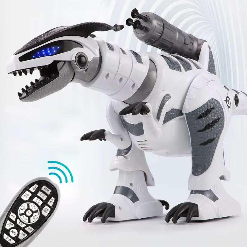 Remote Control Robot Dinosaur Toy with Lights and Music