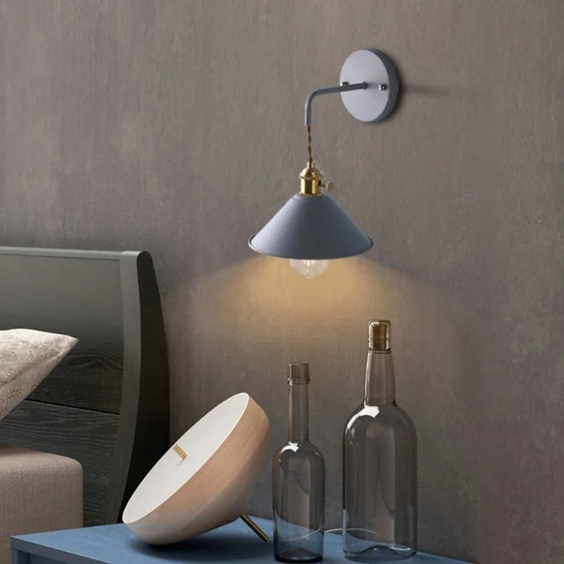Retro Wall Light Adjustable Arm E27 Wall Sconce Vintage Indoor Lighting Fixture