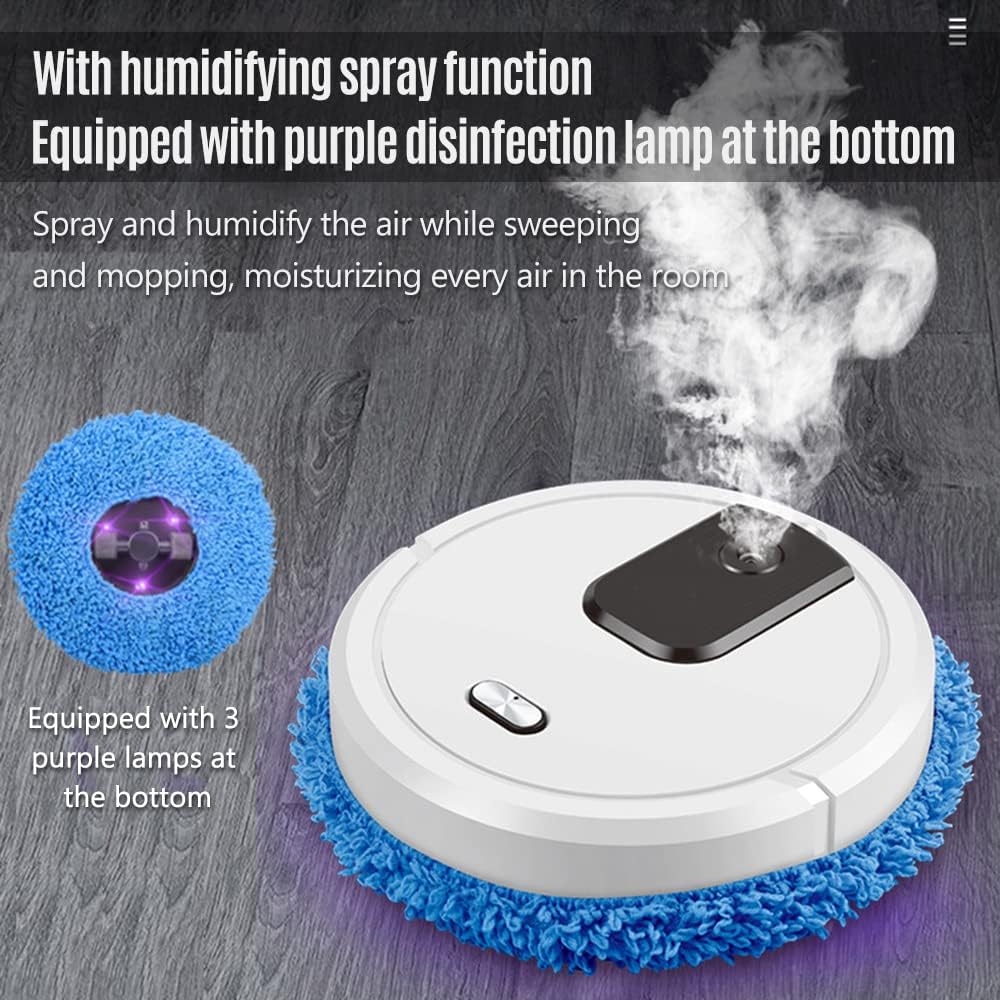 Robot Mop for Home Use Automatic Floor Cleaning Robot for Hard Floors & Carpets