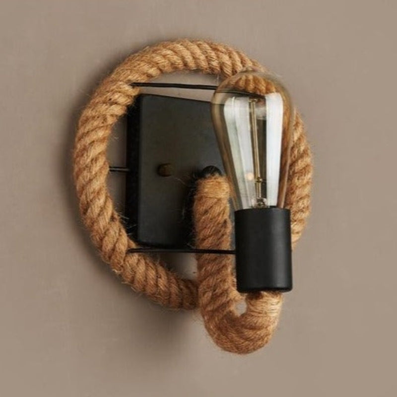 Rope Style LED Wall Light Decorative Modern Indoor Wall Lighting Fixture