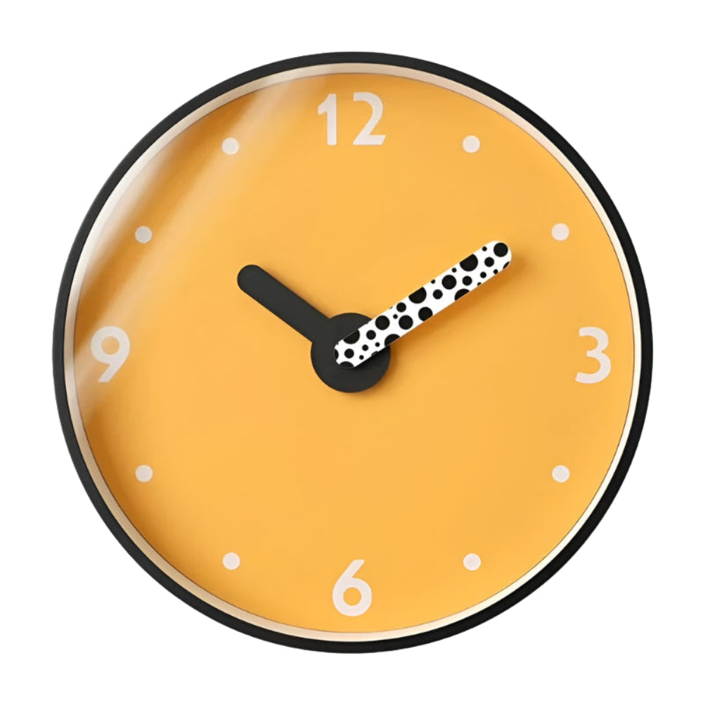 Silent LED Wall Clock Sound Activated Display Modern Design