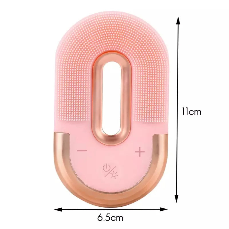 Skin Rejuvenating Facial Cleanser β Deep Cleansing Device with Red Light Therapy and EMS Microcurrent