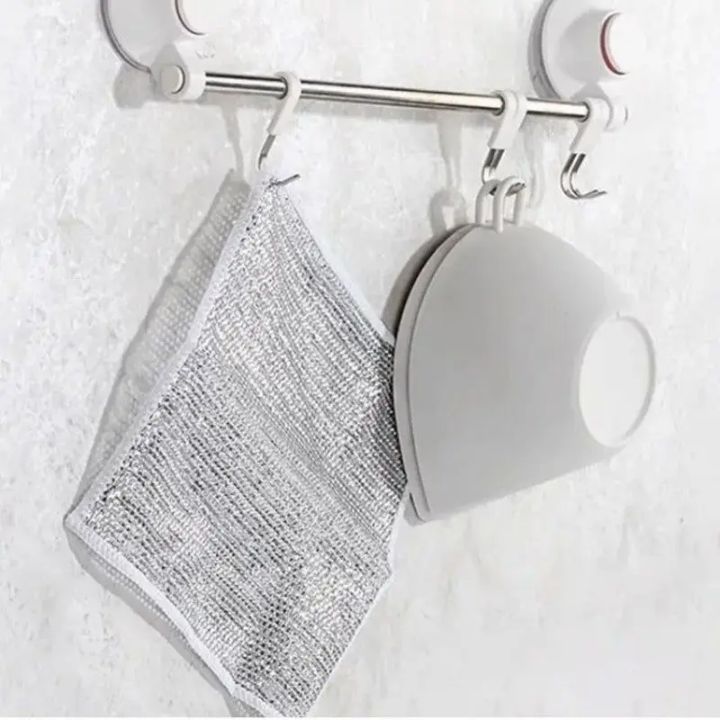 Soft Reusable Cleaning Cloth Multi Surface Kitchen Bathroom Cleaning Towel