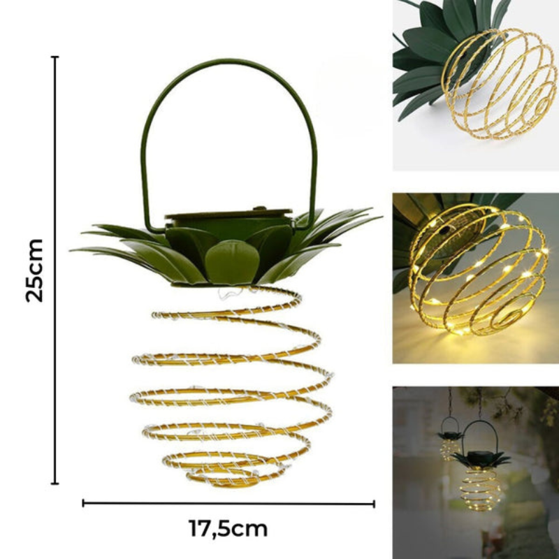 Solar Hanging Outdoor Lantern Waterproof Garden Patio Solar Light
