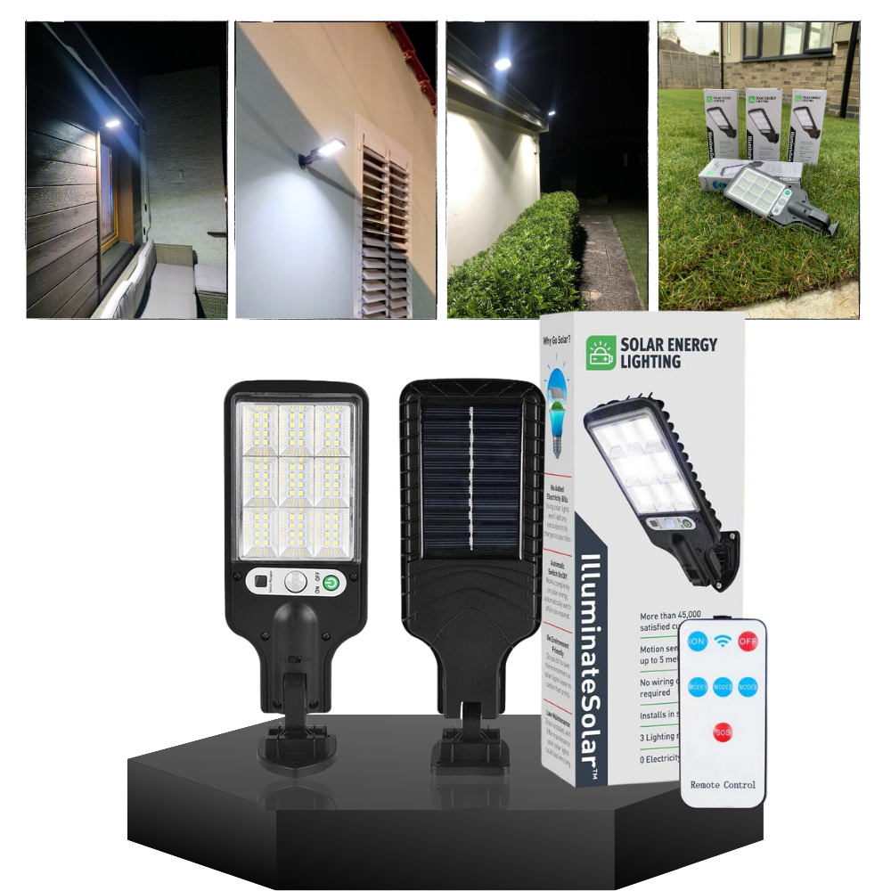 Solar LED Outdoor Security Light Ultra Bright Waterproof Solar Wall Light with Automatic Activation