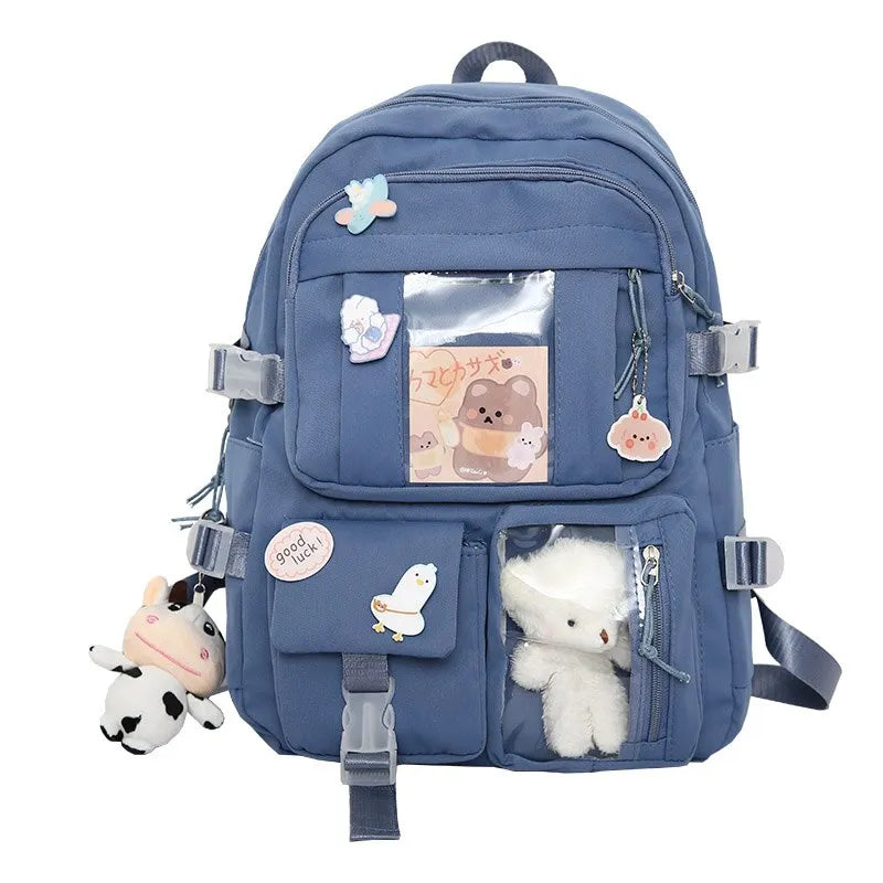 Stylish School Backpack Student Laptop Backpack 15 Inch Lightweight