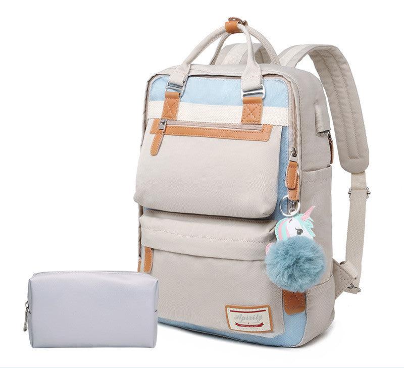 Stylish Waterproof Women’s Backpack with 15.6 Inch Laptop Compartment