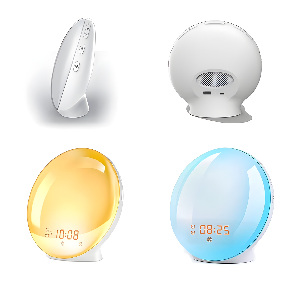Sunrise Light Alarm Clock Multifunction Smart Wake Up Lamp