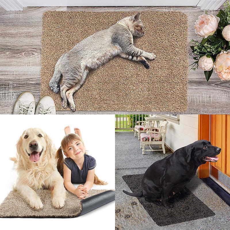 Super Absorbent Dirt Trap Door Mat Non Slip Entrance Floor Mat for Indoor Entryway