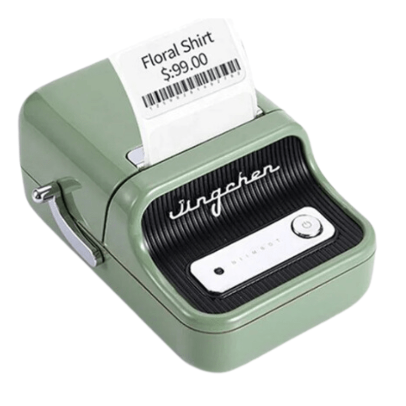 Thermal Label Printer Easy-to-Use Compact Labeling System for Home or Office