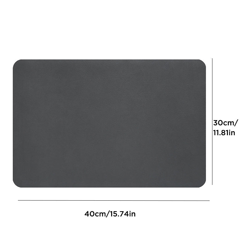 Ultra Absorbent Kitchen Drying Mat Non Slip Sink Counter Dish Drainer Mat