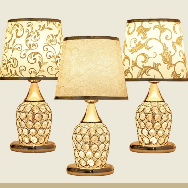 Urn-Shaped Table Lamp Elegant Decorative Bedside Accent Light