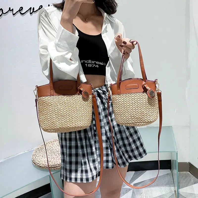 Vintage Style Crossbody Shoulder Bag Adjustable Strap Secure Zip Pocket