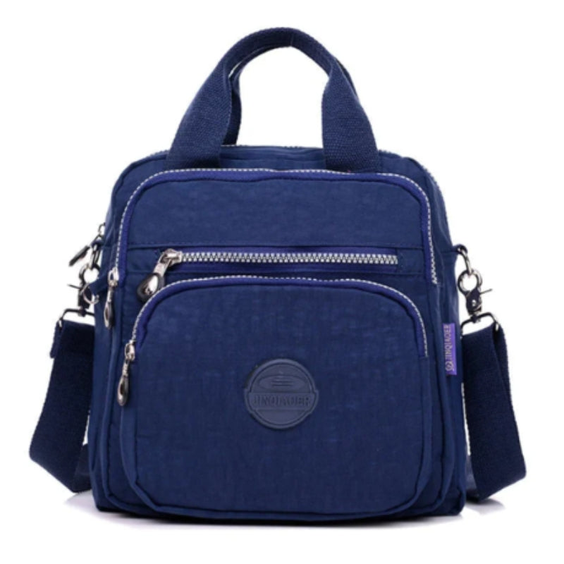 Waterproof Crossbody Shoulder Bag Multi Pocket Everyday Travel Messenger Bag