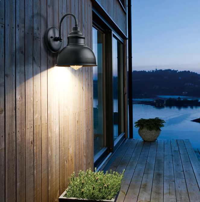 Waterproof Outdoor Wall Light Garden Patio Exterior Wall Lamp Weather Resistant LED Outdoor Lighting