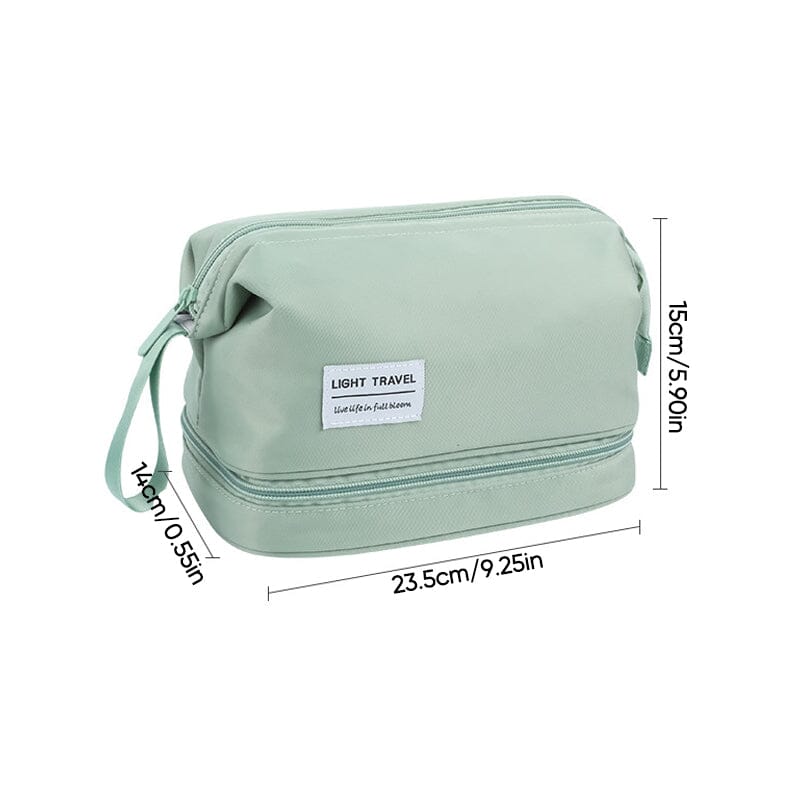 Waterproof Travel Toiletry Bag Large Capacity Cosmetic Organizer with Adjustable Strap