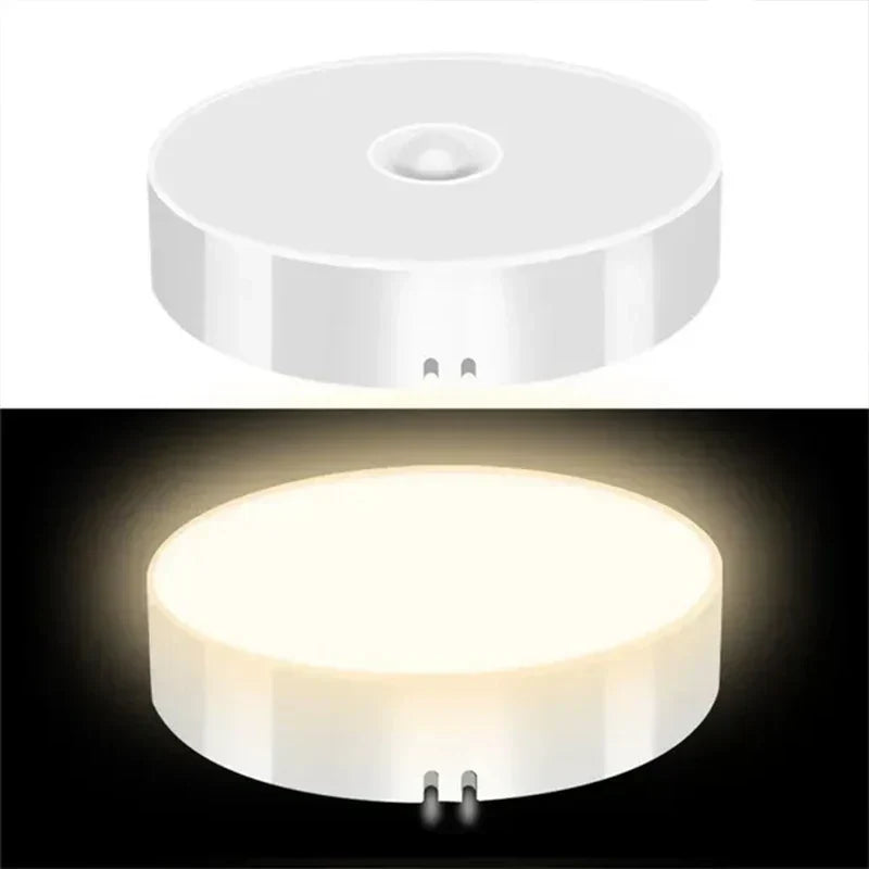 Wireless Motion Sensor Night Light LED Magnetic Rechargeable