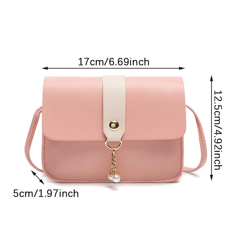 Women Large Capacity Crossbody Bag Lightweight Adjustable Strap Shoulder Handbag