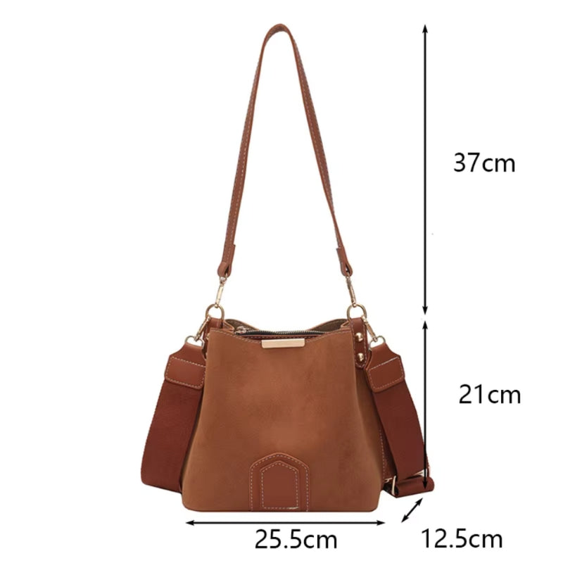 Women Lightweight Handbag Adjustable Shoulder Strap Elegant Everyday Purse