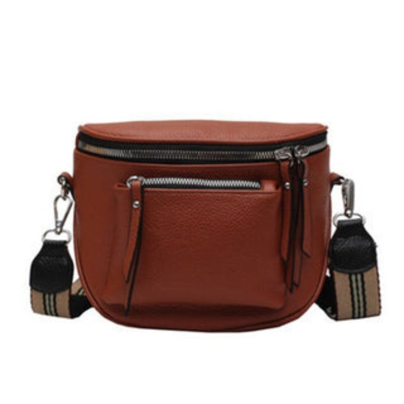 Women’s Crossbody Bag Large Capacity Multi Pocket Shoulder Bag with Adjustable Strap