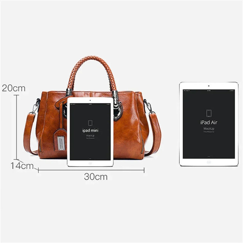 Women’s Fashion Handbag Large Capacity Shoulder Bag with Adjustable Strap