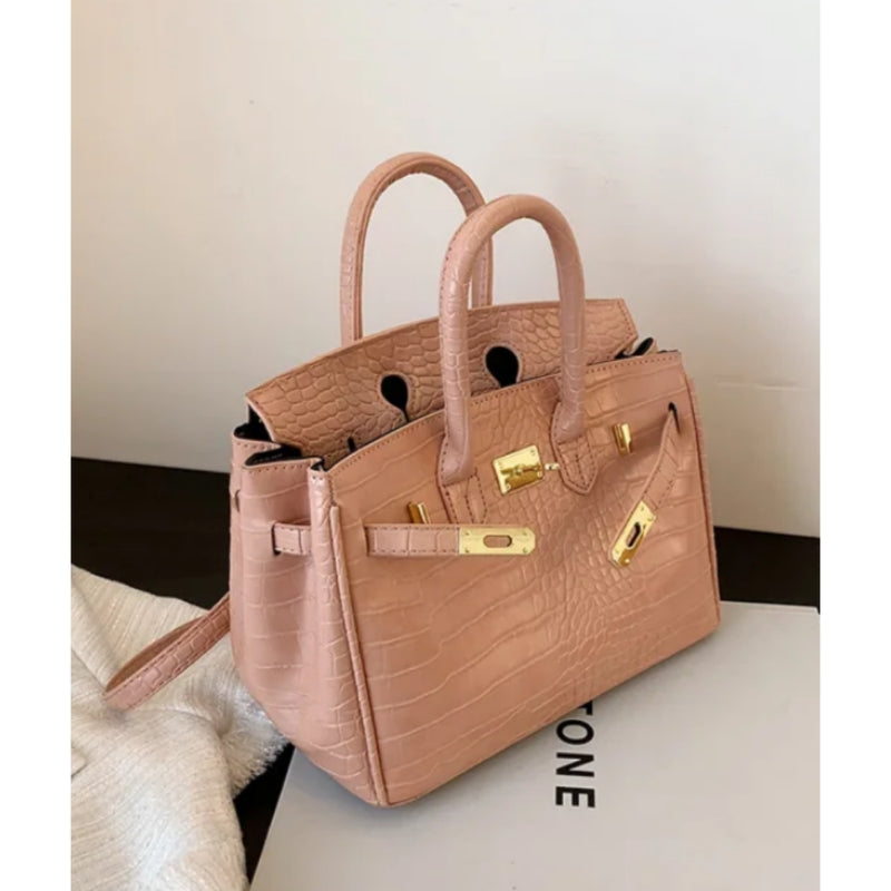 Women's Large Capacity Handbag Lightweight Crossbody Shoulder Bag Adjustable Strap