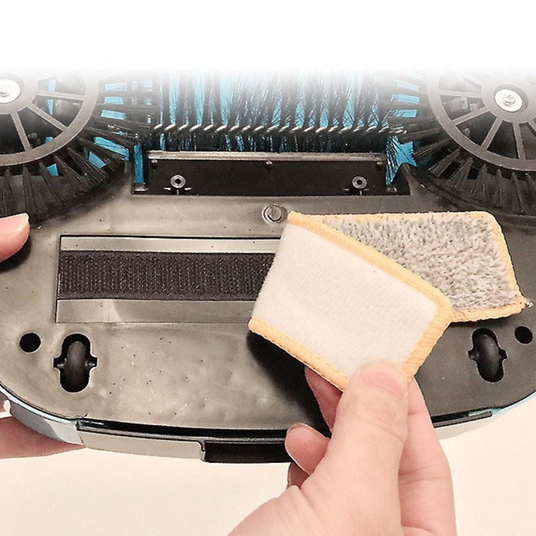 2 in 1 Manual Sweeper Vacuum Cordless Floor Cleaner