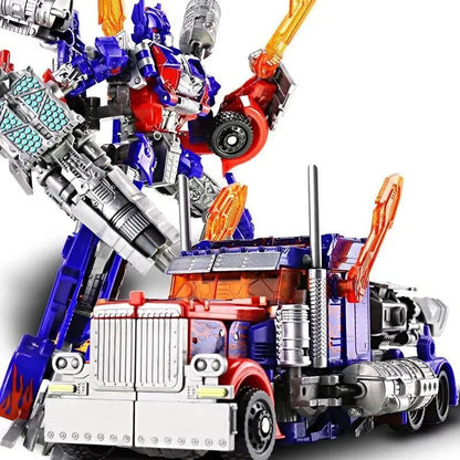 2 in 1 Transforming Robot Car Toy for Kids Easy Transform Action Figure Vehicle