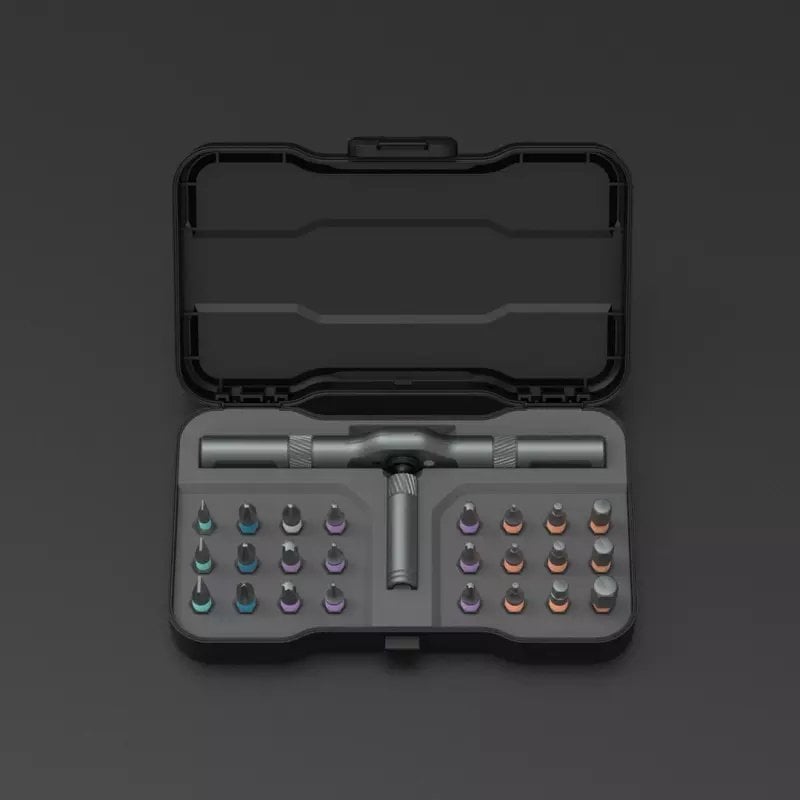 24 in 1 Ratchet Screwdriver Set Multi Function Repair Tool Kit with S2 Steel Bits
