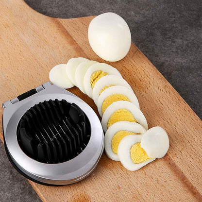 3 In 1 Stainless Steel Egg Slicer Cutter Three Way Kitchen Tool