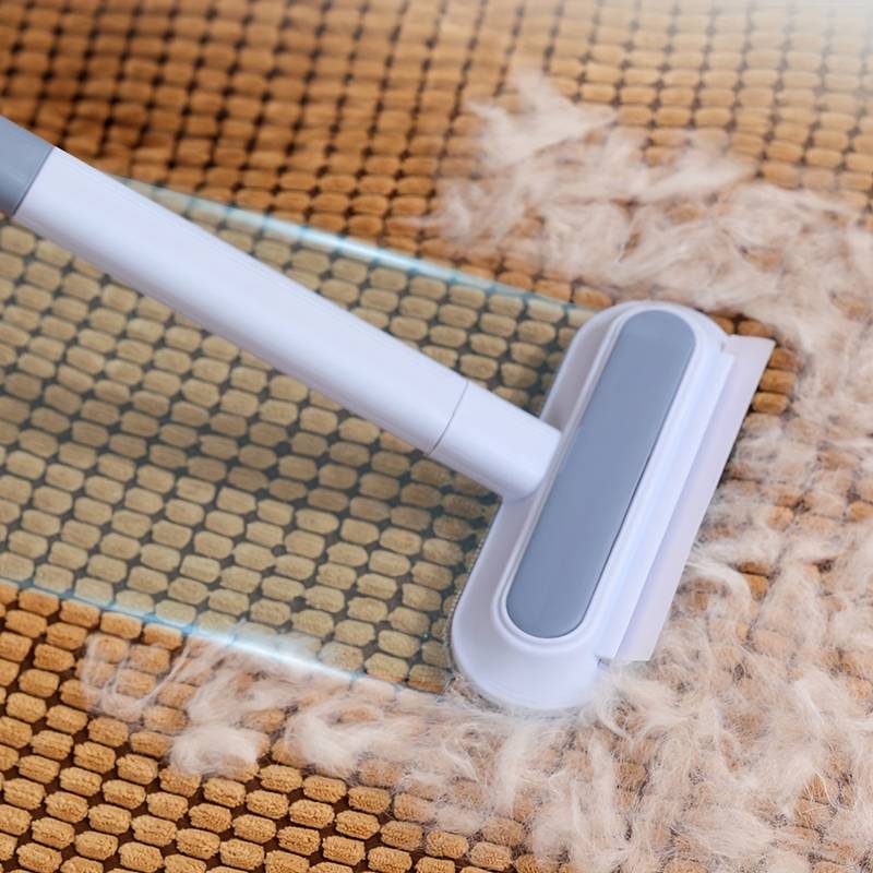 3-in-1 Pet Hair Remover for Carpets and Rugs – Reusable Cleaning Tool