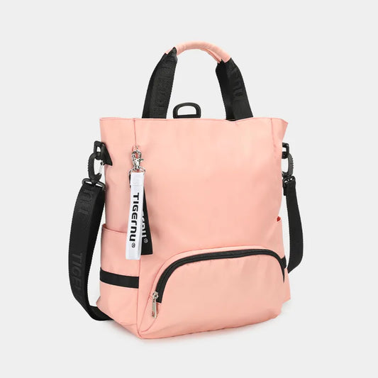 3-in-1 Women’s Backpack and Shoulder Bag, Lightweight Nylon Day Bag, 12L Capacity