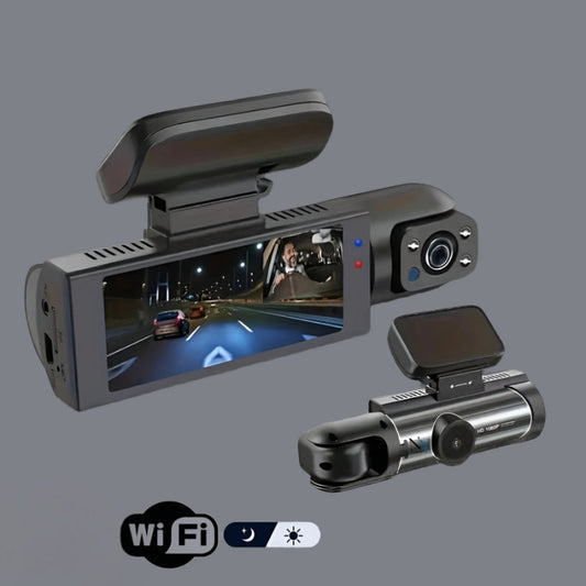 320-Degree Ultra Wide Angle Smart Dash Cam Night Vision Car Camera Recorder