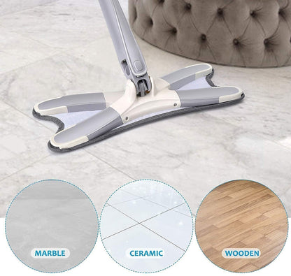 360 Degree Flat Floor Mop Microfiber Cleaning System