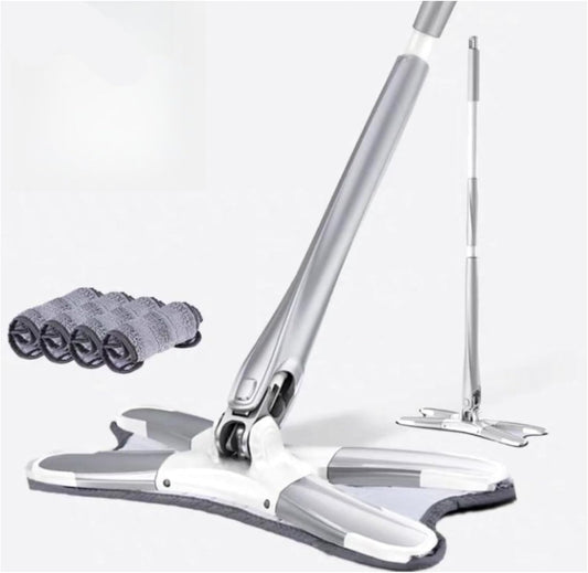 360 Degree Flat Floor Mop Microfiber Cleaning System