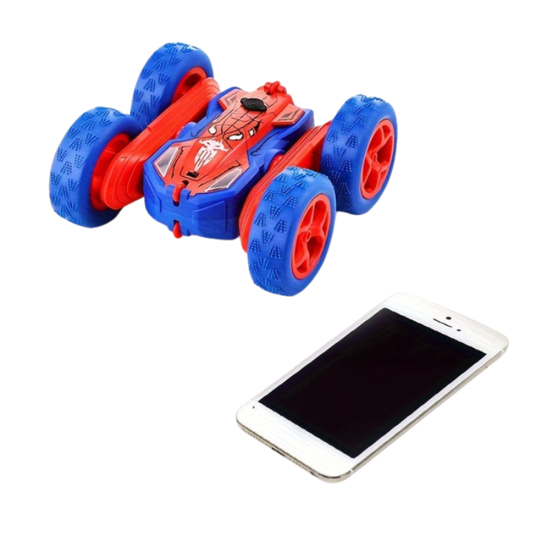 360 Degree RC Stunt Car Double Sided Remote Control Car with LED Lights