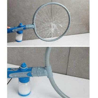 360 Degree Ring Dog Washer with Adjustable Spray Pressure Pet Bathing Tool