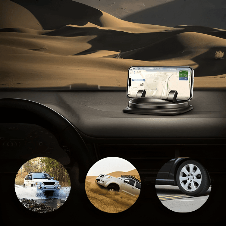 360 Degree Rotating Car Phone Holder Dashboard Mount Non Slip Universal Smartphone Car Mount