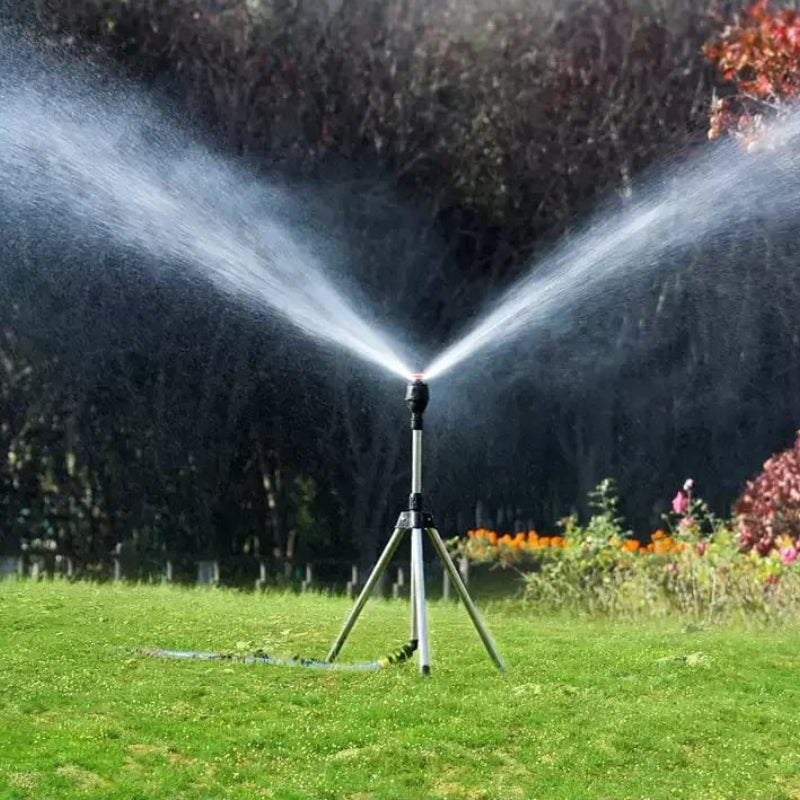 360 Degree Rotating Garden Sprinkler with Adjustable Spray Settings Lawn Irrigation System