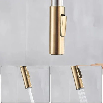 360° Rotating Kitchen Faucet with Touch Sensor – Dual Water Mode Smart Sink Tap