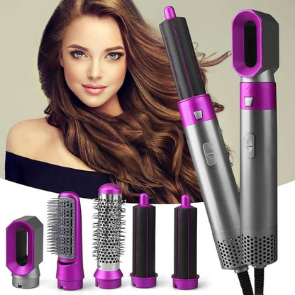 5 in 1 Hot Air Hair Styler Premium Hair Dryer Curling Volume Tool