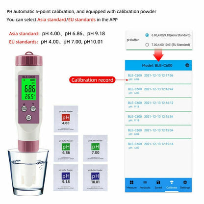 7 in 1 Smart Water Quality Tester Pool Spa Digital Monitor