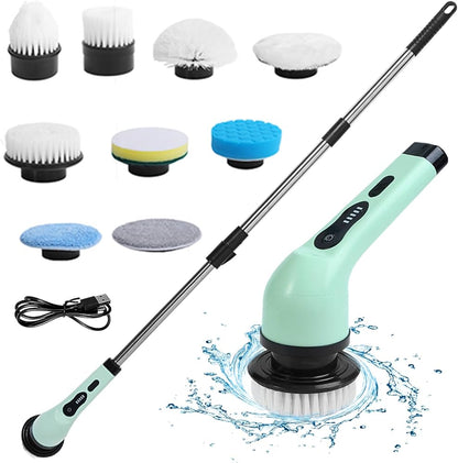 9 in 1 Automatic Electric Cleaning Brush Cordless Multi Surface Cleaner