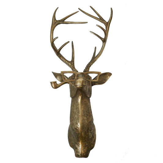 Abstract Animal Head Sculpture Resin Animal Statue Modern Home Decor Art Ornament