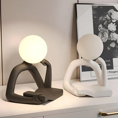 Abstract Sculpture Table Lamp Modern Artistic Desk Lamp Decorative Lighting for Living Room and Office