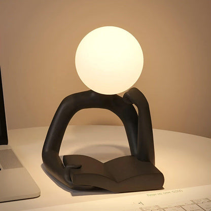 Abstract Sculpture Table Lamp Modern Artistic Desk Lamp Decorative Lighting for Living Room and Office